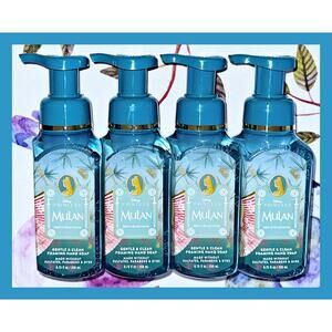 Bath & Body Works Disney Princess Mulan Gentle Clean Foaming Hand Soap x4